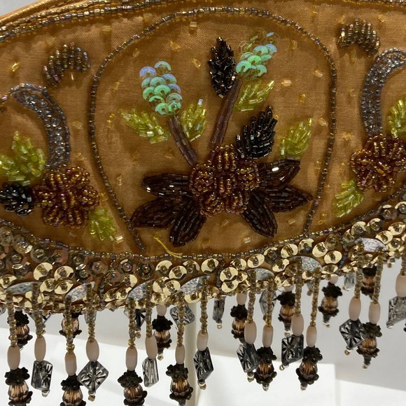GOLDEN BEADED EVENING BAG - Picture 13 of 15